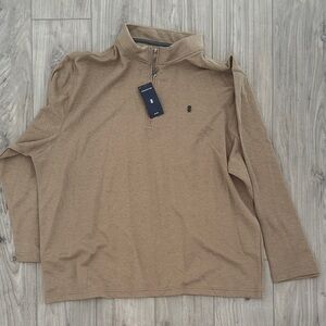 NWT Izod Quarter-Zip Pullover Men’s size 2XB XXL